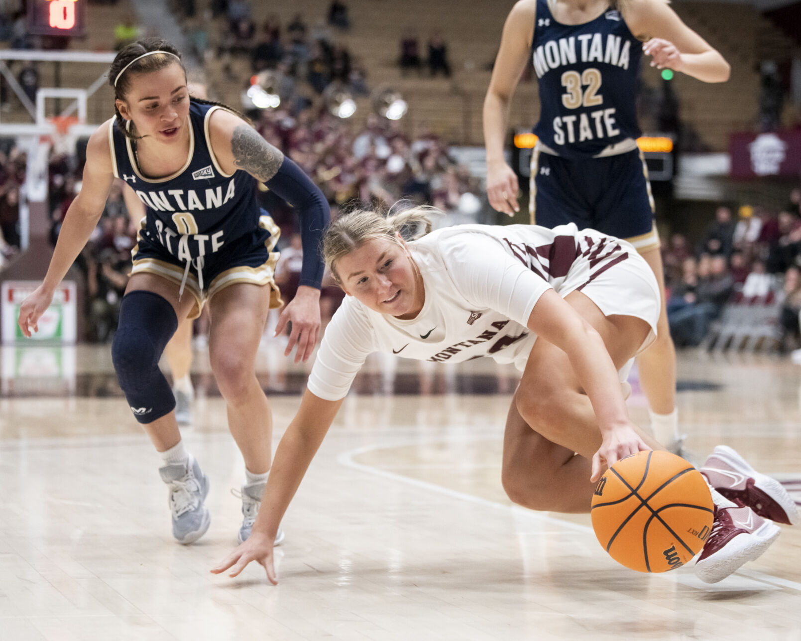 Lady Griz vs. Montana State women's basketball 01.JPG